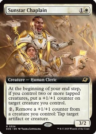 Sunstar Chaplain (Extended Art) (EOE-324) - Edge of Eternities