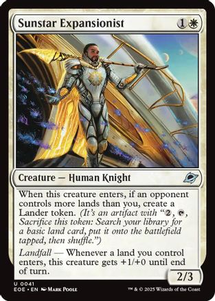 Sunstar Expansionist (EOE-041) - Edge of Eternities