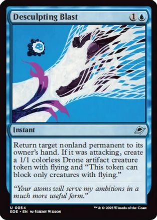 Desculpting Blast (EOE-054) - Edge of Eternities Foil