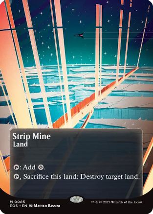 Stripe Mine (0085) (Borderless) (EOS-085) - Edge of Eternities: Stellar Sights