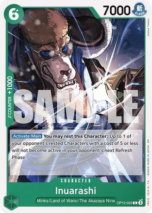 Inuarashi (OP12-022) - Legacy of the Master