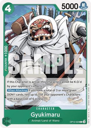 Gyukimaru (OP12-024) - Legacy of the Master