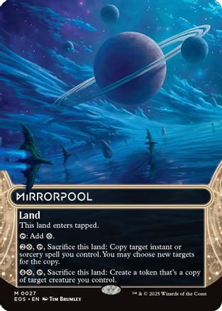 Mirrorpool (0027) (Borderless) (EOE-027) - Edge of Eternities