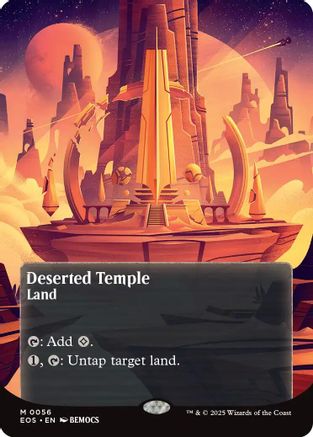 Deserted Temple (0056) (Borderless) (EOE-056) - Edge of Eternities
