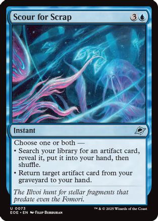 Scour for Scrap (EOE-073) - Edge of Eternities Foil