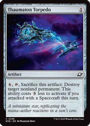 Thaumaton Torpedo (EOE-246) - Edge of Eternities Foil