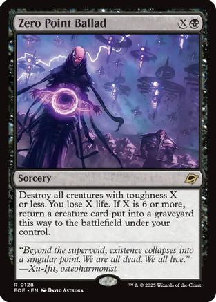 Zero Point Ballad (EOE-128) - Edge of Eternities Foil