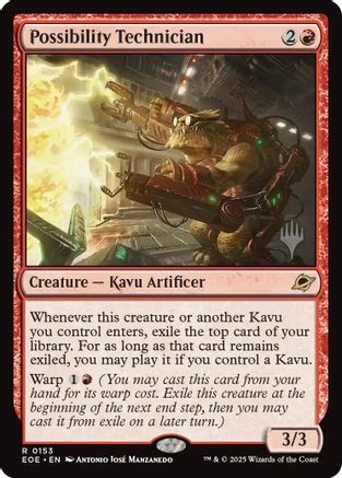 Possibility Technician (PPEOE-153) - Promo Pack: Edge of Eternities Foil
