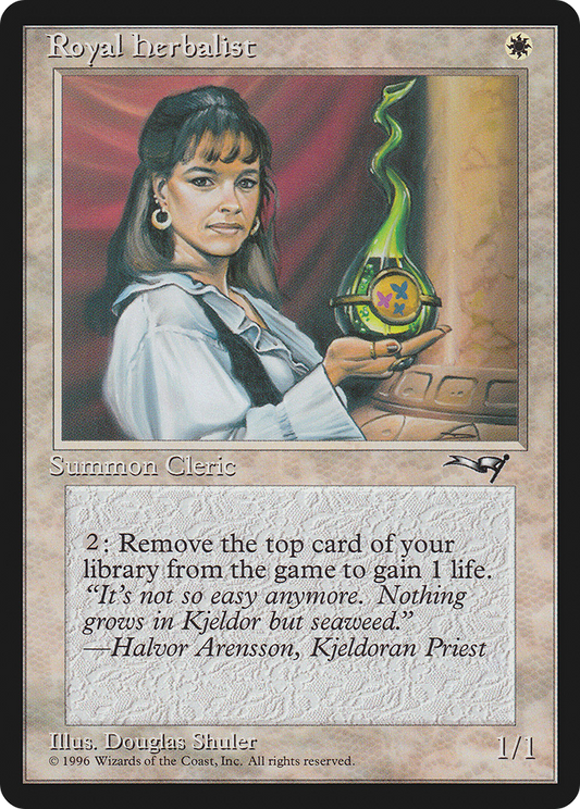 Royal Herbalist (Male) [Alliances]