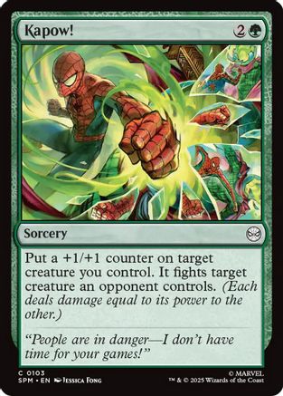 Kapow! (SPM-103) - Marvel's Spider-Man