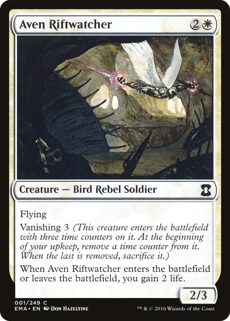 Aven Riftwatcher [Eternal Masters]
