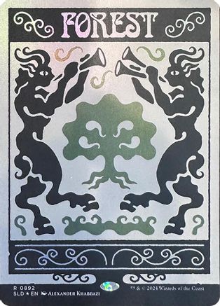 Forest (0892) (Rainbow Foil) [Secret Lair Drop]
