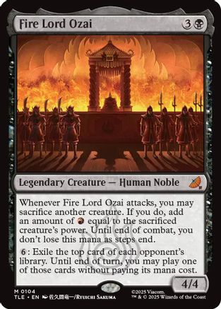 Fire Lord Ozai (TLE-104) - Avatar: The Last Airbender: Eternal-Legal