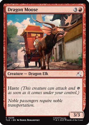 Dragon Moose (TLE-235) - Avatar: The Last Airbender: Eternal-Legal