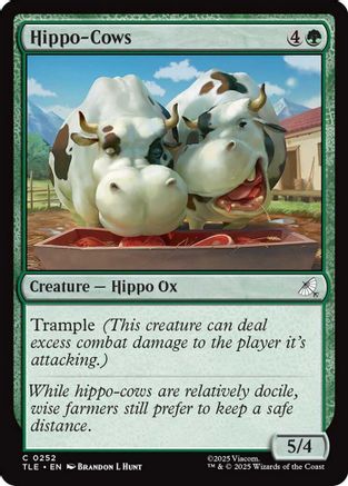Hippo-Cows (TLE-252) - Avatar: The Last Airbender: Eternal-Legal