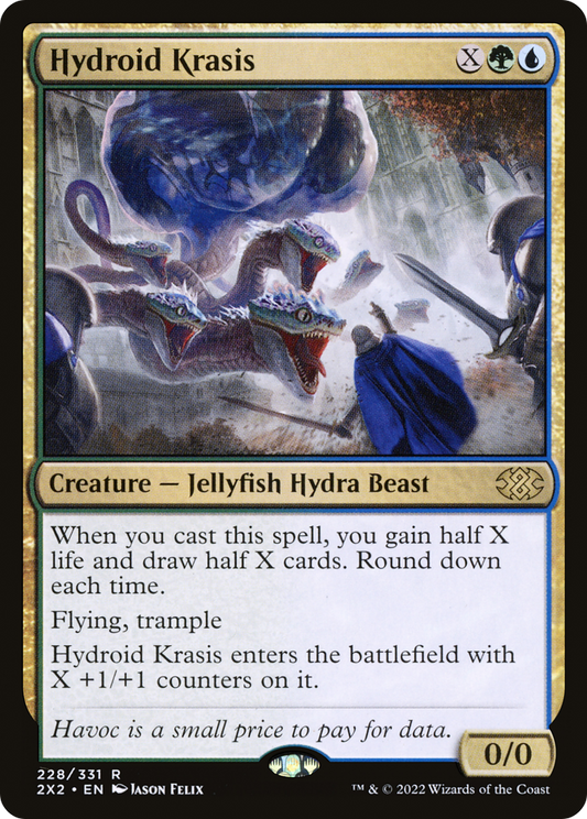 Hydroid Krasis (2X2-228) - Double Masters 2022 Foil