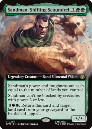 Sandman, Shifting Scoundrel (Extended Art) (SPM-266) - Marvel's Spider-Man