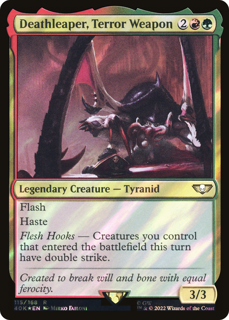 Deathleaper, Terror Weapon (Surge Foil) [Universes Beyond: Warhammer 40,000]