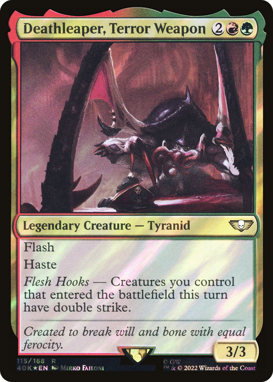 Deathleaper, Terror Weapon (Surge Foil) [Universes Beyond: Warhammer 40,000]