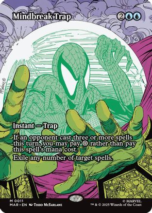 Mindbreak Trap (Borderless) (MAR-011) - Marvel Eternal-Legal Foil