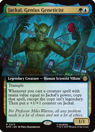 Jackal, Genius Geneticist (Extended Art) (SPM-272) - Marvel's Spider-Man