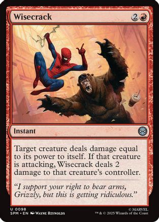 Wisecrack (SPM-098) - Marvel's Spider-Man