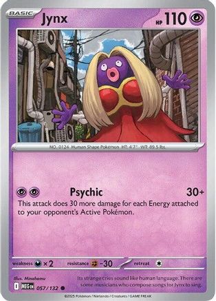 Jynx 057/132  ME01 Mega Evolution - Common