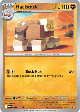 Naclstack 083/132  ME01 Mega Evolution - Common