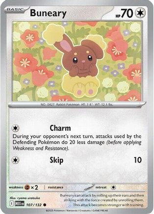 Buneary 107/132  ME01 Mega Evolution - Common
