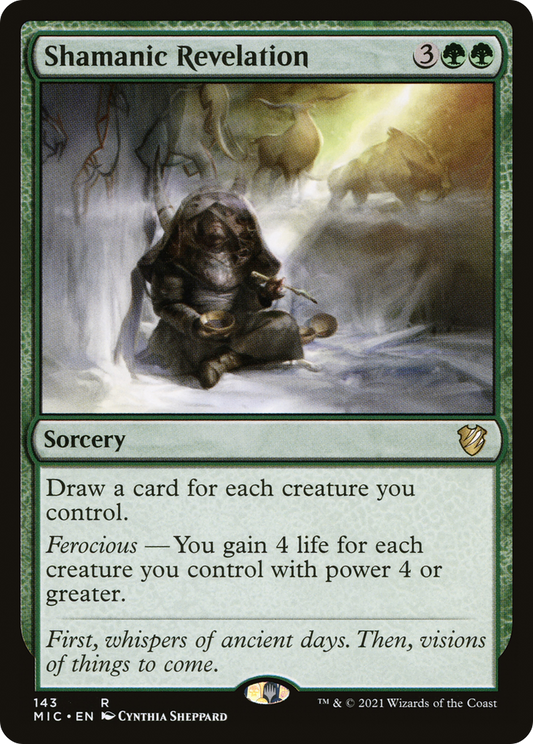 Shamanic Revelation [Innistrad: Midnight Hunt Commander]