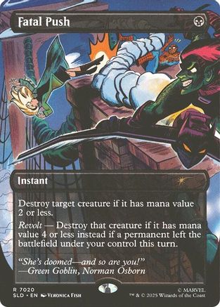 Fatal Push (7020) (SLD-7020) - Secret Lair Drop Series