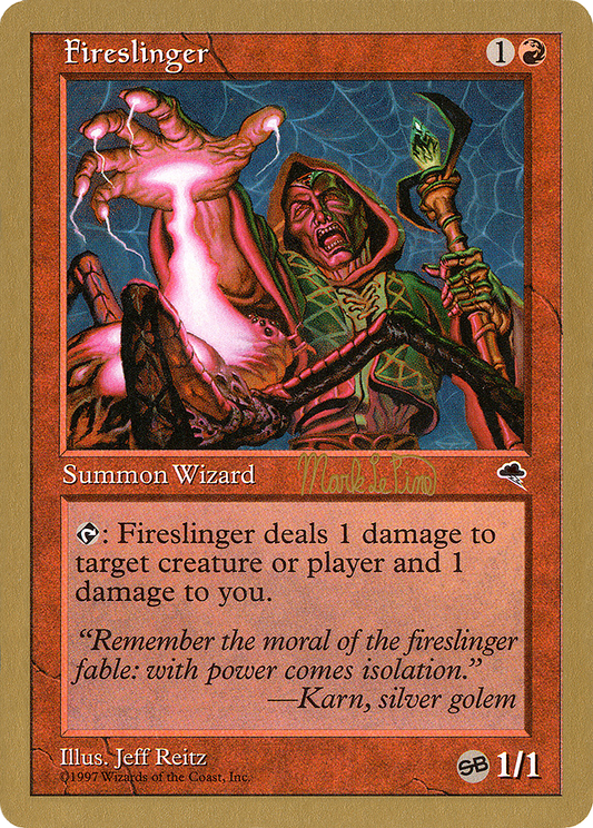Fireslinger (Mark Le Pine) (SB) [World Championship Decks 1999]