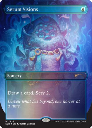 Serum Visions (2323) (Rainbow Foil) (SLD-2323) - Secret Lair Drop Series Foil