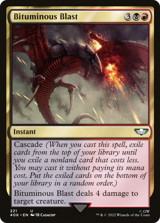 Bituminous Blast [Universes Beyond: Warhammer 40,000]