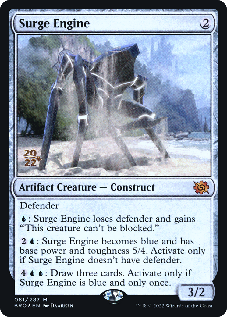Surge Engine [The Brothers' War: Prerelease Promos]