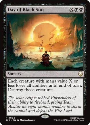 Day of Black Sun (TLA-094) - Avatar: The Last Airbender Foil