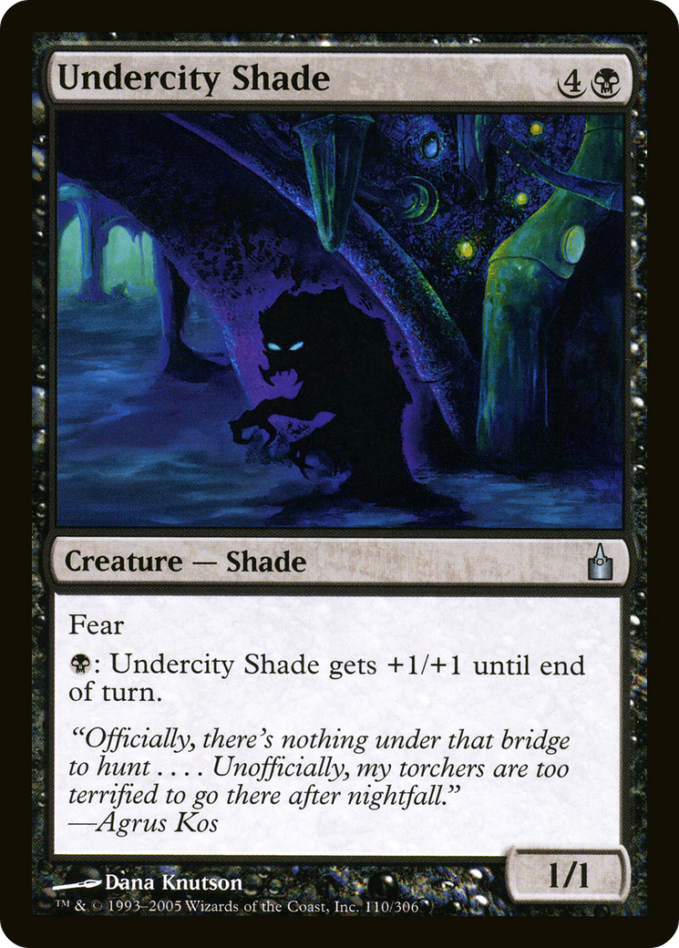 Undercity Shade (RAV-110) - Ravnica: City of Guilds