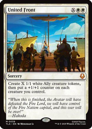 United Front (TLA-039) - Avatar: The Last Airbender