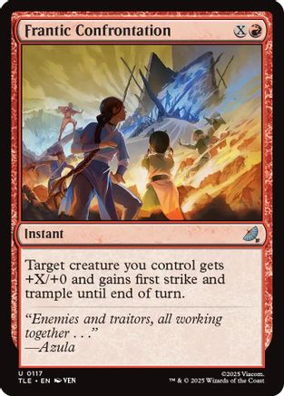 Frantic Confrontation (TLE-117) - Avatar: The Last Airbender: Eternal-Legal