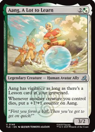 Aang, A Lot to Learn (TLE-146) - Avatar: The Last Airbender: Eternal-Legal