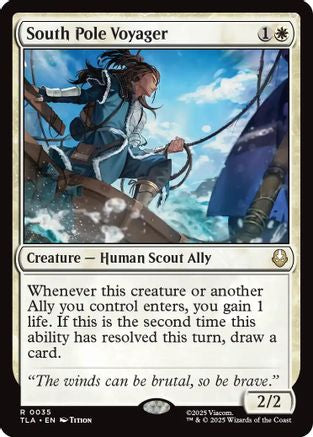 South Pole Voyager (TLA-035) - Avatar: The Last Airbender Foil
