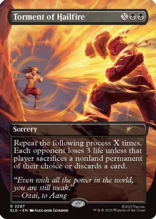 Torment of Hailfire (2287) (SLD-2287) - Secret Lair Drop Series