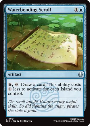 Waterbending Scroll (TLA-081) - Avatar: The Last Airbender