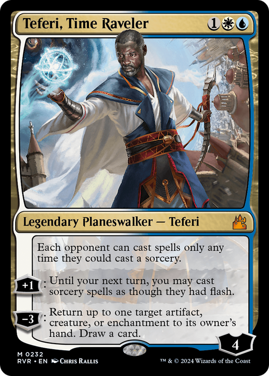 Teferi, Time Raveler (RVR-232) - Ravnica Remastered