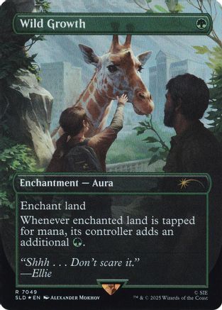 Wild Growth (Rainbow Foil) (SLD-7049) - Secret Lair Drop Series Foil