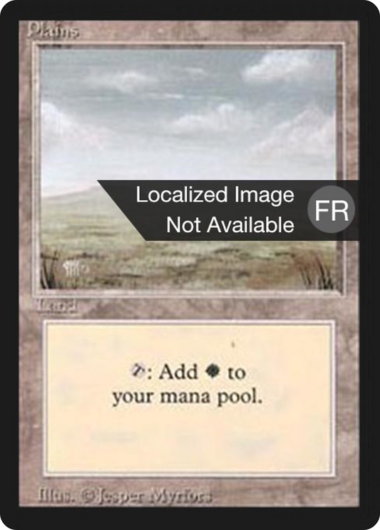 Plains (B) [Revised Edition (Foreign Black Border)]