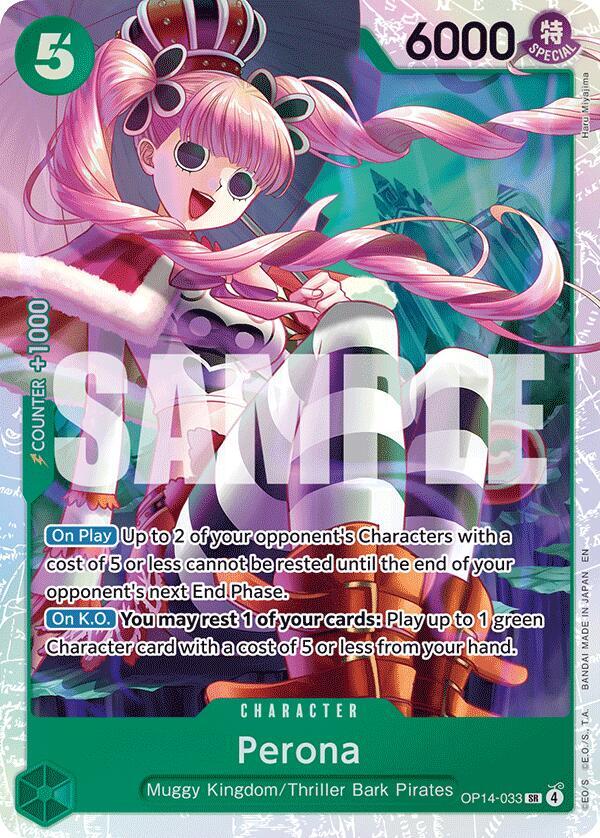 Perona - OP14-033 [The Azure Sea's Seven]