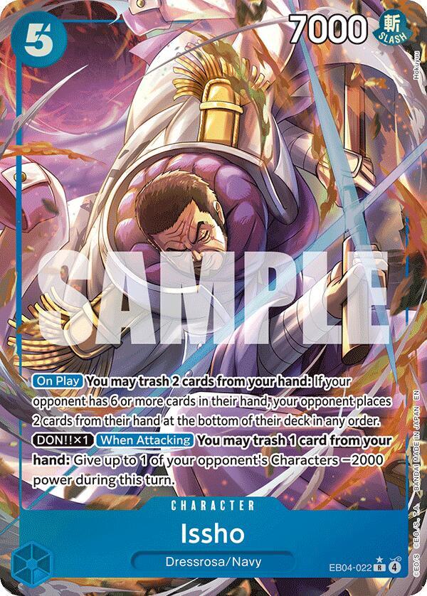 Issho - EB04-022 (Alternate Art) [The Azure Sea's Seven]