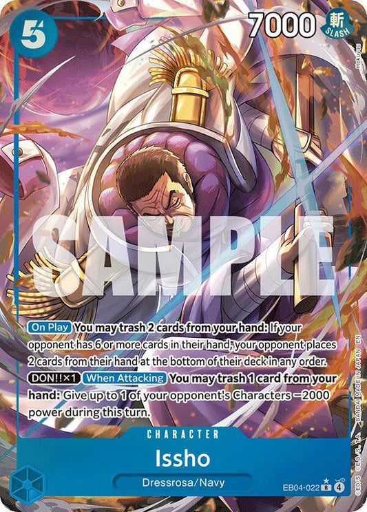 Issho - EB04-022 (Alternate Art) [The Azure Sea's Seven]