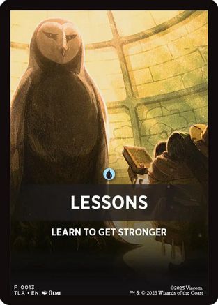 Lessons Theme Card (TLA-013) - Avatar: The Last Airbender